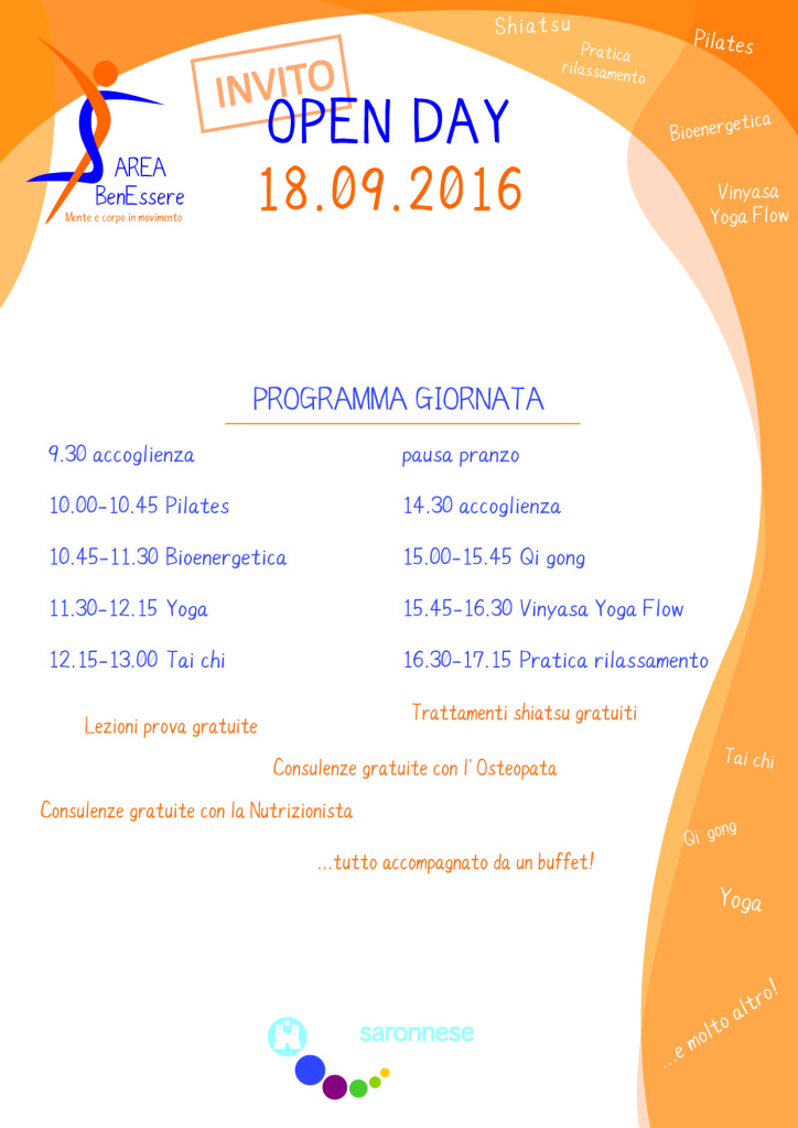 programma giornata benessere saronno